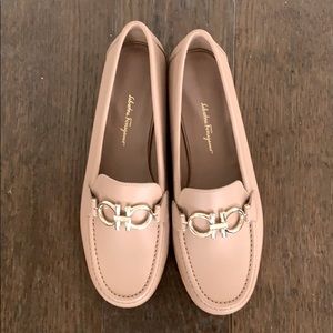 Metal Bit Mocassin flat shoes